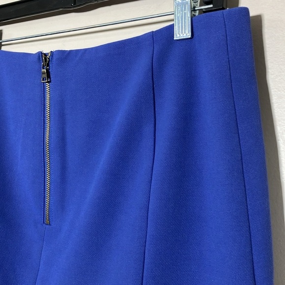 Ann Taylor LOFT Pencil Skirt cornflower blue above knee women’s size 8 - Picture 7 of 11